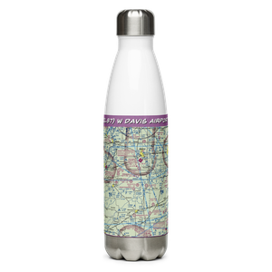 W Davis Airport (IL87) VFR Sectional Water Bottle
