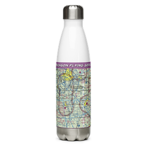 Hendrickson Flying Service Airport (IL93) VFR Sectional Water Bottle