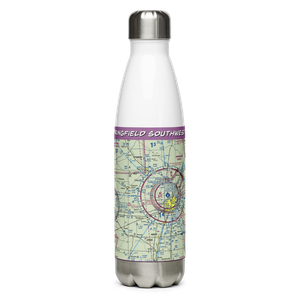 Springfield Southwest Airpark (IL97) VFR Sectional Water Bottle