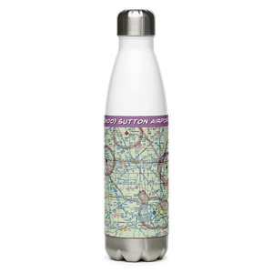 Sutton Airport (IN00) VFR Sectional Water Bottle