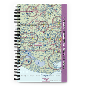 Le Gros Memorial Airport (3R2) VFR Sectional Notebook