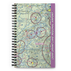 Grand Lake Regional Airport (3O9) VFR Sectional Notebook