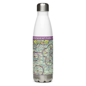 Arrowhead Farm Airport (IN11) VFR Sectional Water Bottle