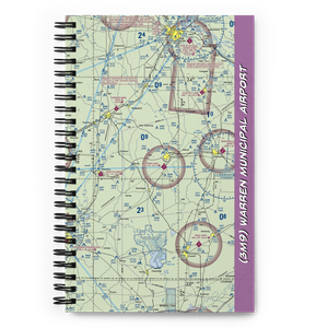 Warren Municipal Airport (3M9) VFR Sectional Notebook