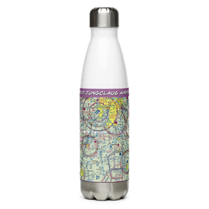 Jungclaus Airport (IN20) VFR Sectional Water Bottle