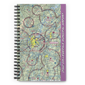Collegedale Municipal Airport (FGU) VFR Sectional Notebook