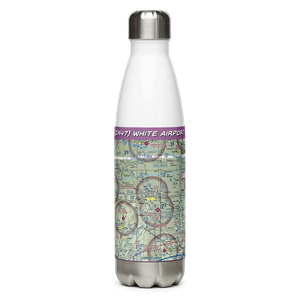 White Airport (IN47) VFR Sectional Water Bottle