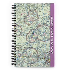 Mason County Airport (3I2) VFR Sectional Notebook