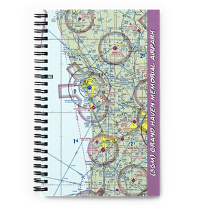 Grand Haven Memorial Airpark (3GM) VFR Sectional Notebook