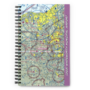 Wadsworth Municipal Airport (3G3) VFR Sectional Notebook