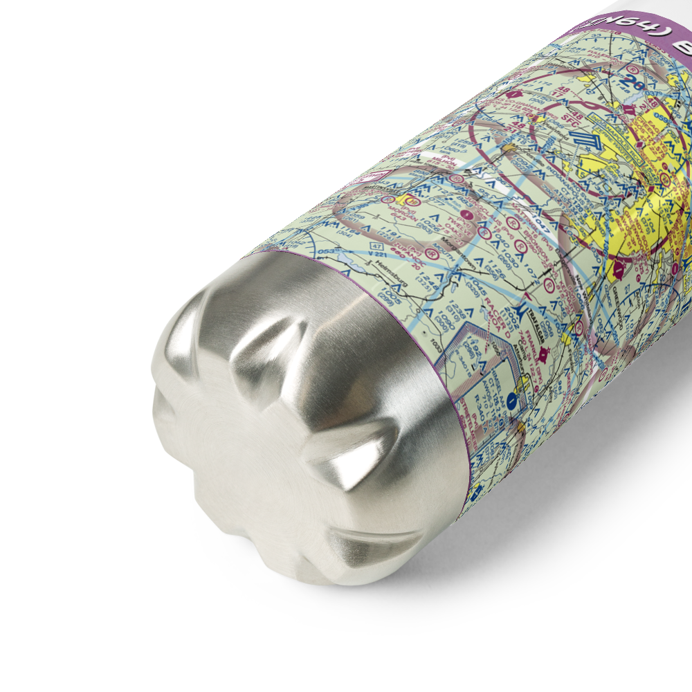Beck Airport (IN64) VFR Sectional Water Bottle 