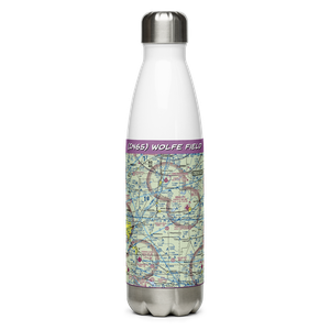 Wolfe Field (IN65) VFR Sectional Water Bottle