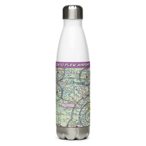 Plew Airport (IN71) VFR Sectional Water Bottle
