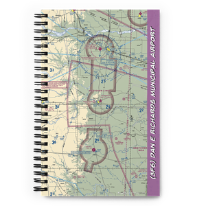 Dan E Richards Municipal Airport (3F6) VFR Sectional Notebook