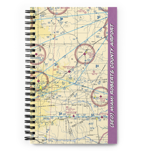Miami Roberts County Airport (3E0) VFR Sectional Notebook