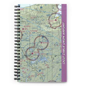 Cable Union Airport (3CU) VFR Sectional Notebook