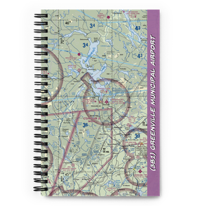 Greenville Municipal Airport (3B1) VFR Sectional Notebook