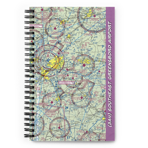 Southeast Greensboro Airport (3A4) VFR Sectional Notebook