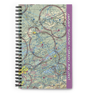 New Tazewell Municipal Airport (3A2) VFR Sectional Notebook