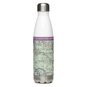 Stockton Airport (IS37) VFR Sectional Water Bottle