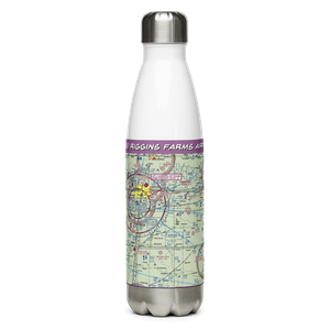 Riggins Farms Airport (IS43) VFR Sectional Water Bottle