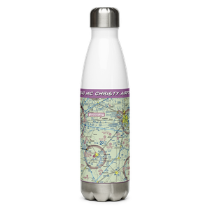 Mc Christy Airport (IS54) VFR Sectional Water Bottle