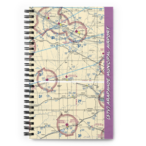 Arapahoe Municipal Airport (37V) VFR Sectional Notebook