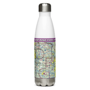 Wind Rose Farm Airport (IS57) VFR Sectional Water Bottle