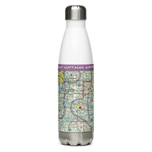 Hoffman Airport (IS63) VFR Sectional Water Bottle