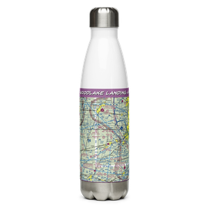 Woodlake Landing Airport (IS65) VFR Sectional Water Bottle