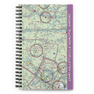 Hallettsville Municipal Airport (34R) VFR Sectional Notebook