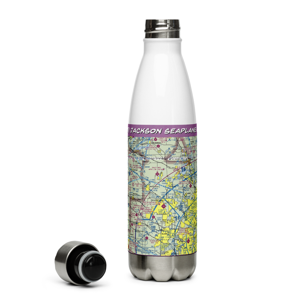 Jackson Seaplane Base (IS79) VFR Sectional Water Bottle 
