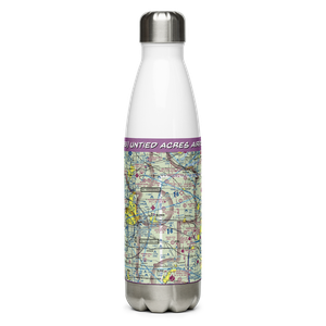 Untied Acres Airport (IS83) VFR Sectional Water Bottle