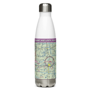 Melody Field (IS88) VFR Sectional Water Bottle
