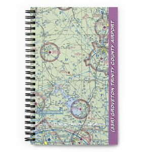 Groveton Trinity County Airport (33R) VFR Sectional Notebook