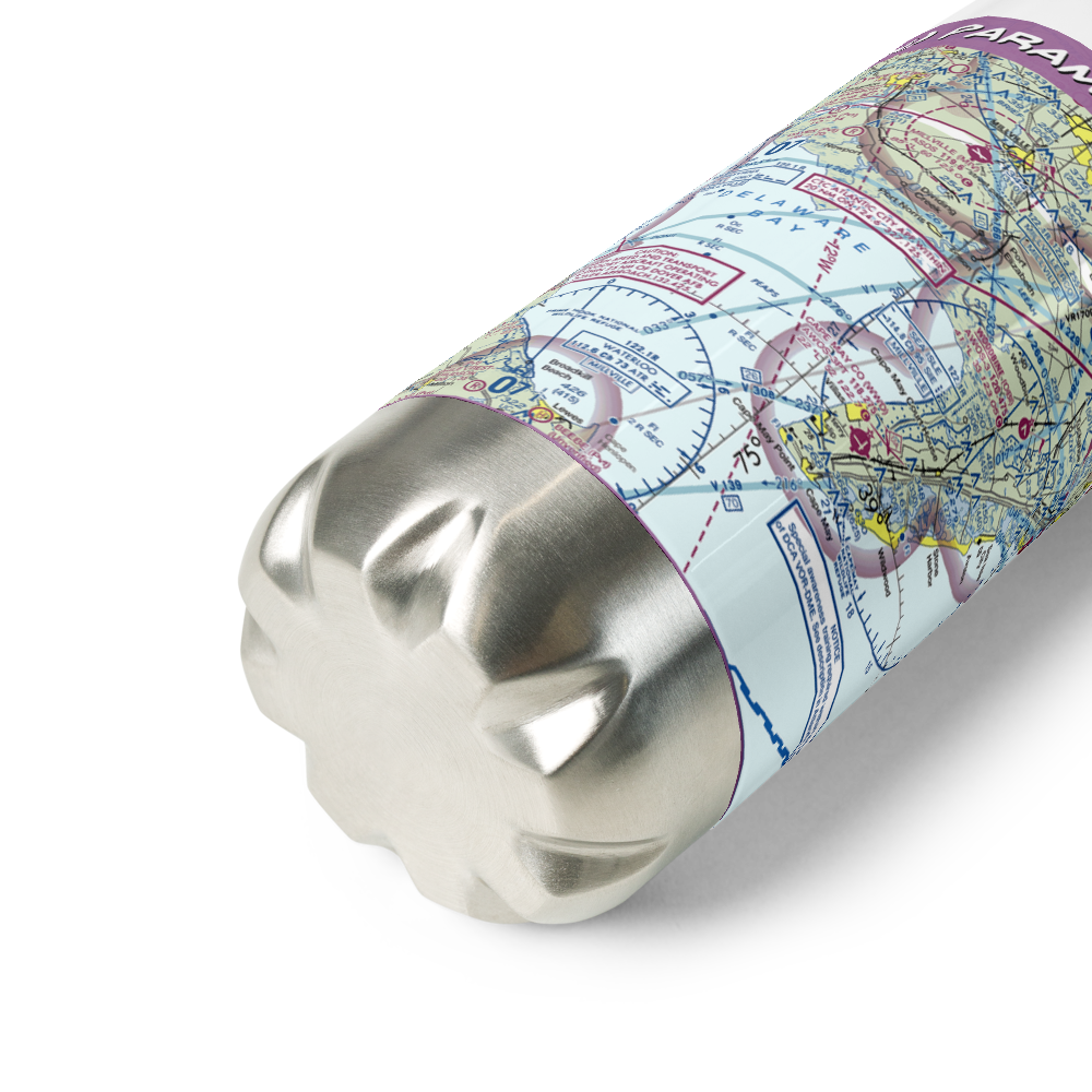 Paramount Air Airport (JY04) VFR Sectional Water Bottle 