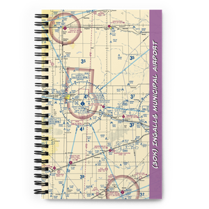 Ingalls Municipal Airport (30K) VFR Sectional Notebook