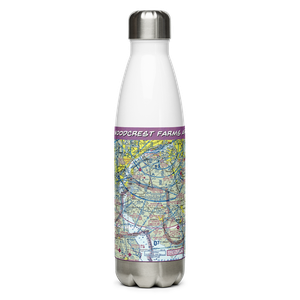 Woodcrest Farms Airstrip (JY17) VFR Sectional Water Bottle