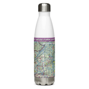 Weiss Farm Airport (JY24) VFR Sectional Water Bottle