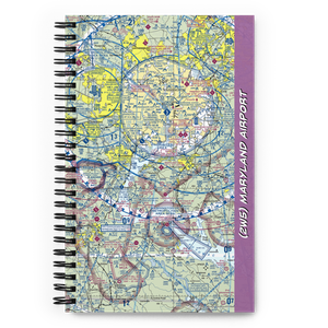 Maryland Airport (2W5) VFR Sectional Notebook