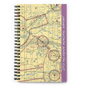 Muleshoe Municipal Airport (2T1) VFR Sectional Notebook