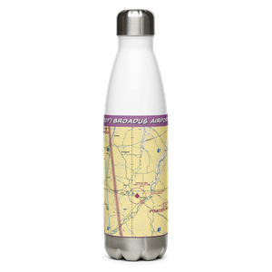 Broadus Airport (00F) VFR Sectional Water Bottle