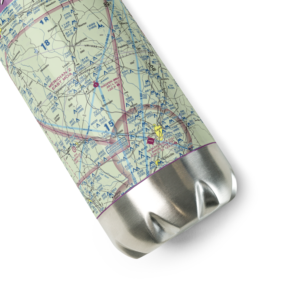 Thigpen Field (00M) VFR Sectional Water Bottle 