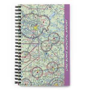 Bunkie Municipal Airport (2R6) VFR Sectional Notebook