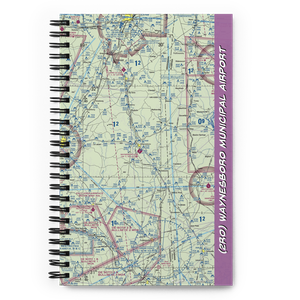 Waynesboro Municipal Airport (2R0) VFR Sectional Notebook