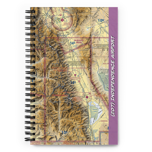 Independence Airport (2O7) VFR Sectional Notebook