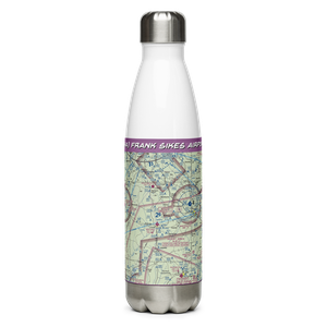 Frank Sikes Airport (04A) VFR Sectional Water Bottle