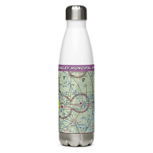 Hawley Municipal Airport (04Y) VFR Sectional Water Bottle