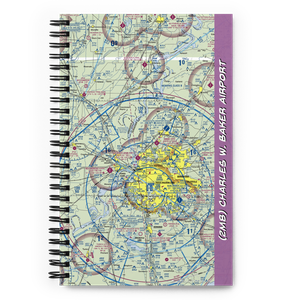 Charles W. Baker Airport (2M8) VFR Sectional Notebook