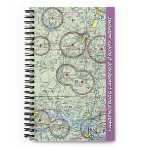 Lawrenceburg Lawrence County Airport (2M2) VFR Sectional Notebook